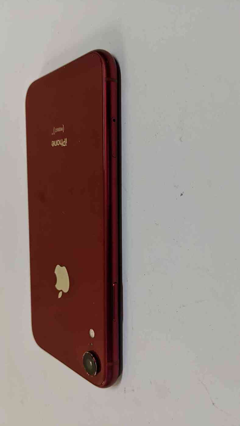 Restored Apple iPhone XR 128GB Red Fully Unlocked Smartphone (Refurbished)