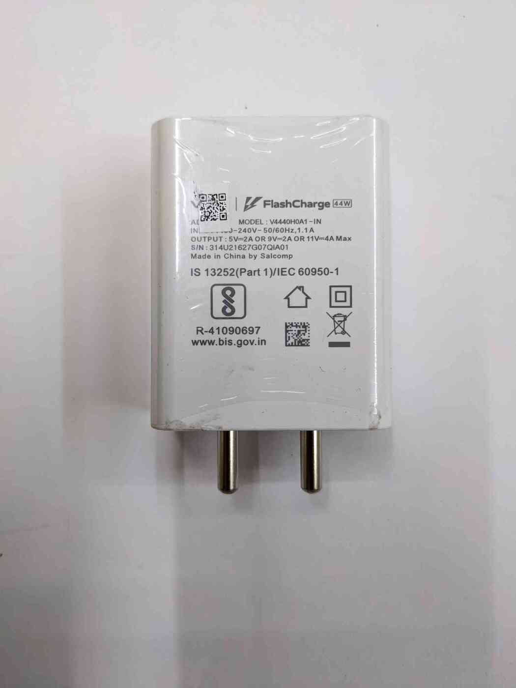 Vivo Original Charging 44W Flash Charger for Qualcomm QC 320 Quick Charge  Adaptive Fast Charging