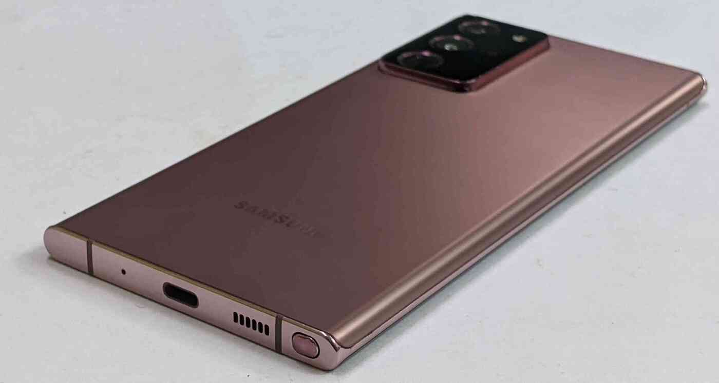 Smartphone Note 20 Ultra Bronze Color Refurbished Samsung Galaxy